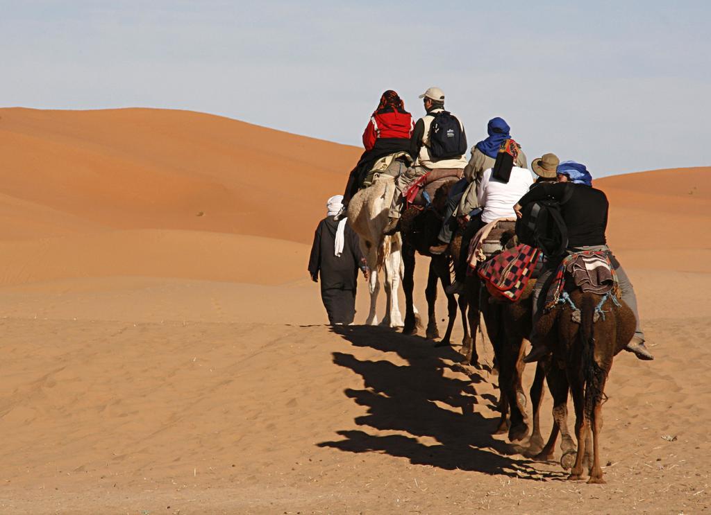 Camel Trek Bivouac Hotell Merzouga Exteriör bild